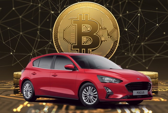 Does ford accept bitcoin
