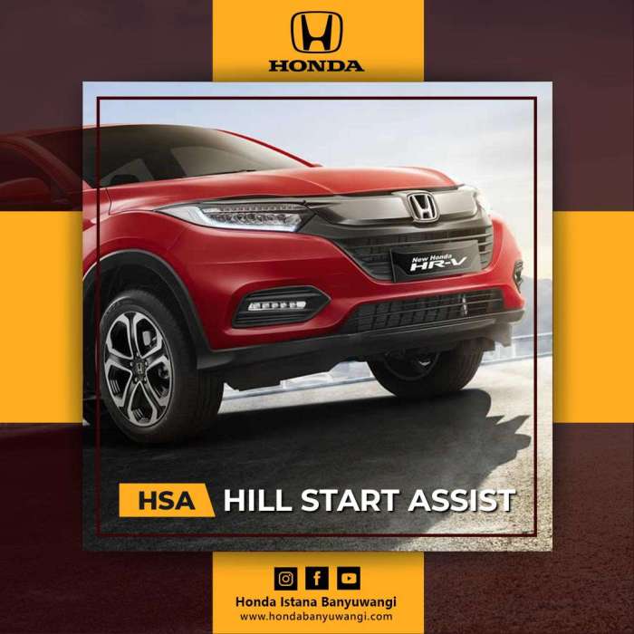 Does honda elevate have hill assist