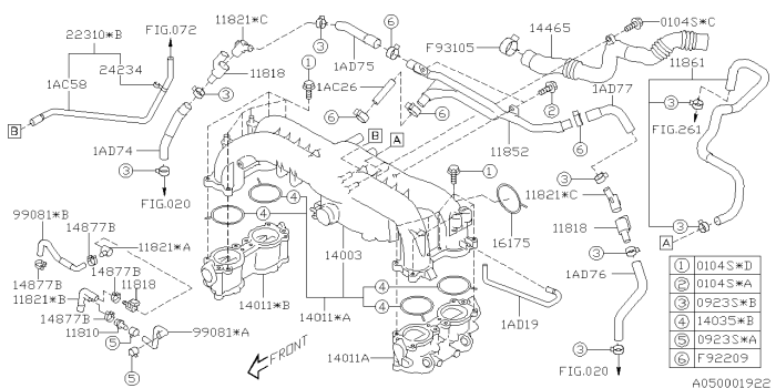 Subaru wrx vacuum hose diagram