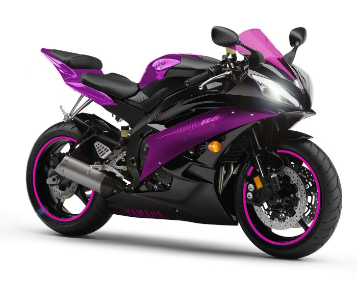 Yamaha r6 purple