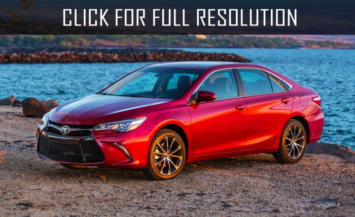 Does toyota camry have all wheel drive