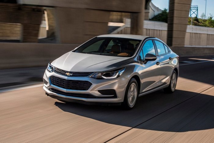 How much is an chevrolet cruze 2016
