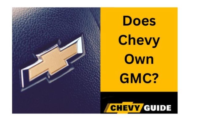 Does chevrolet own gmc