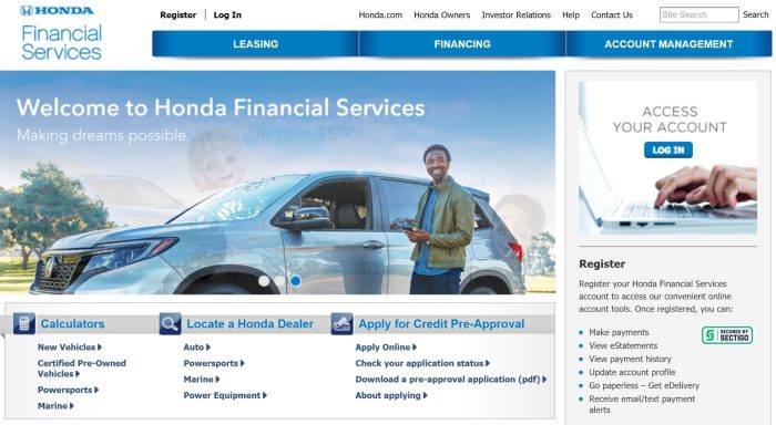 Does honda do in house financing