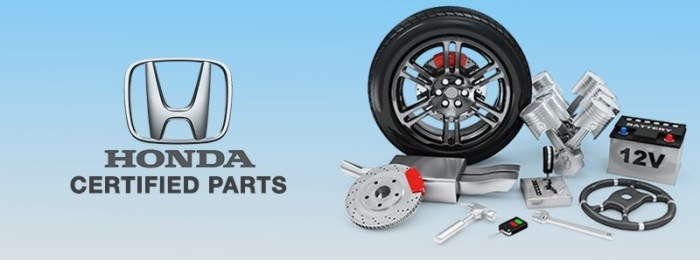 Does honda dealership sell parts