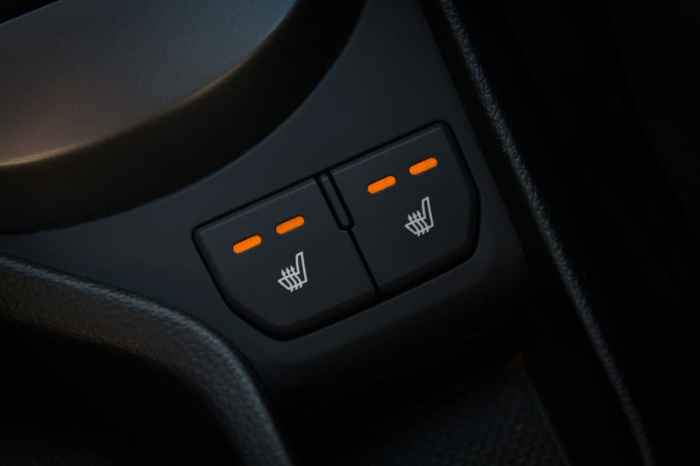 Does ford kuga have heated seats