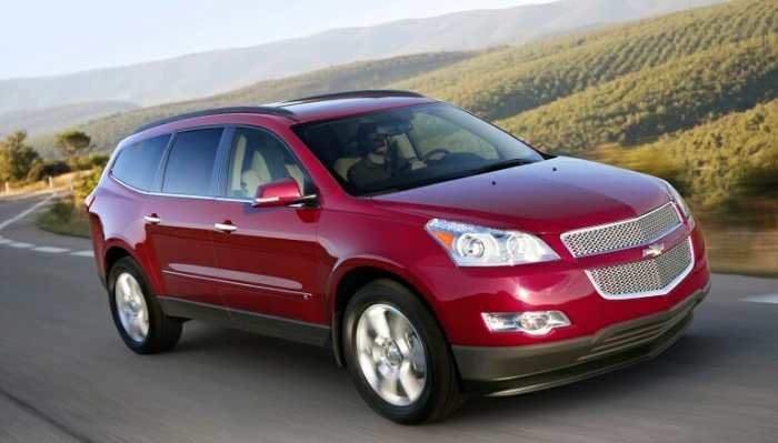 How often should a chevrolet traverse be serviced