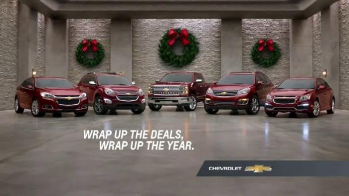 Chevrolet holiday tv ad