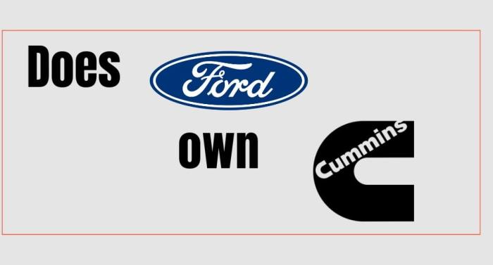 Does ford own cummins