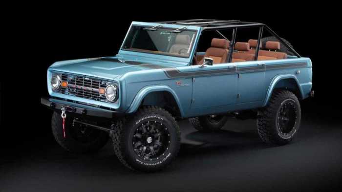 Does ford bronco have 3 rows