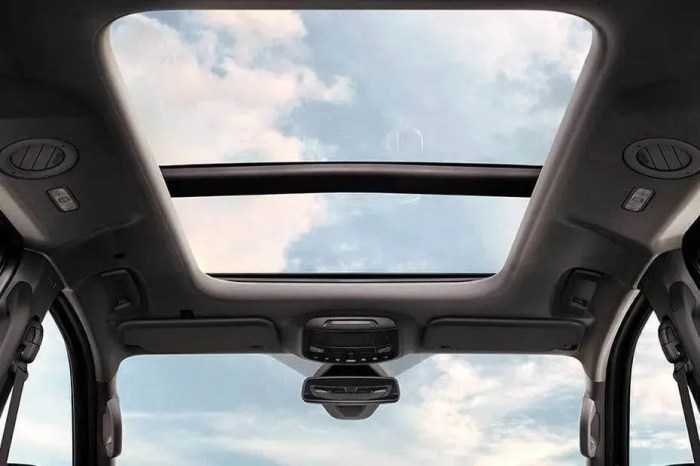 Does ford everest have sunroof