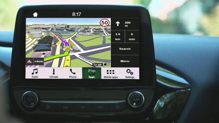 Does ford charge for navigation