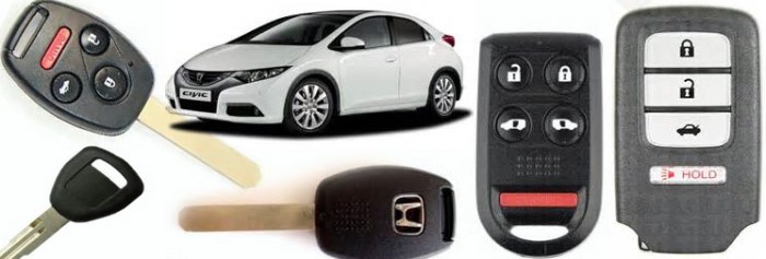 Honda key keys car smart replacement fobs transponder
