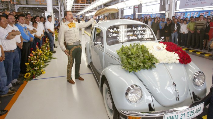What volkswagens are made in mexico