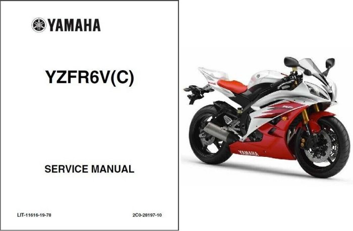 Yamaha r6 manual