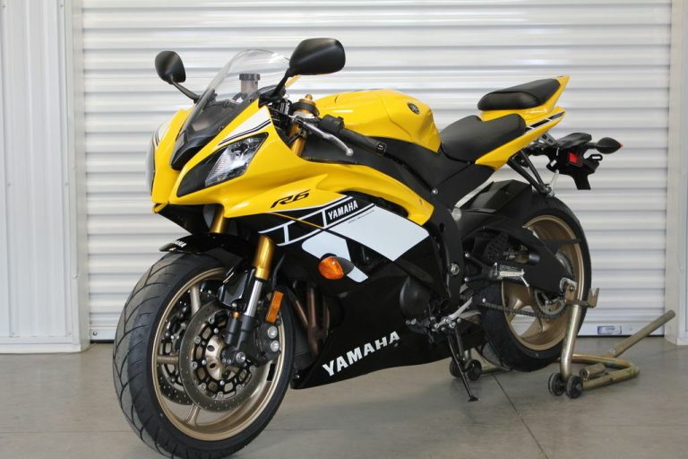 Yamaha r6 jaune