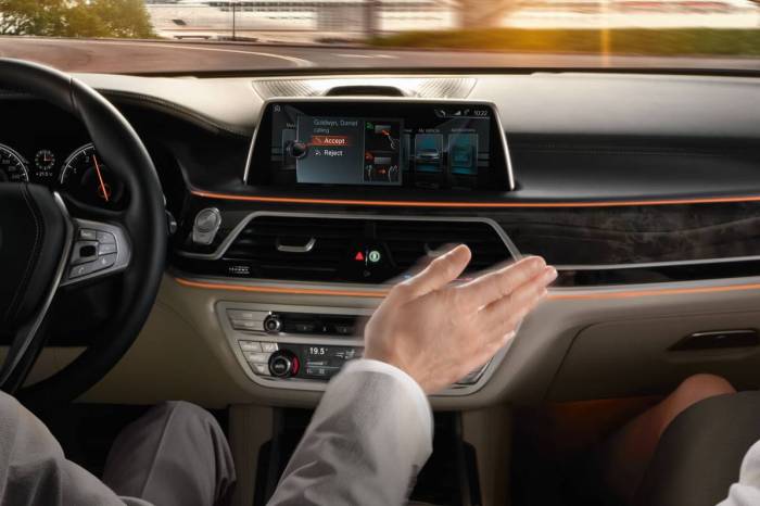 How bmw gesture control works