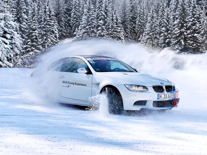 Can bmw drive in snow