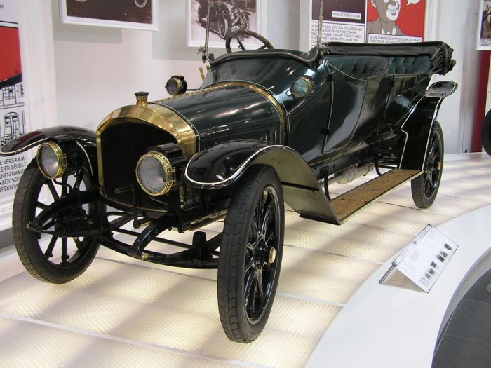What was the first audi car