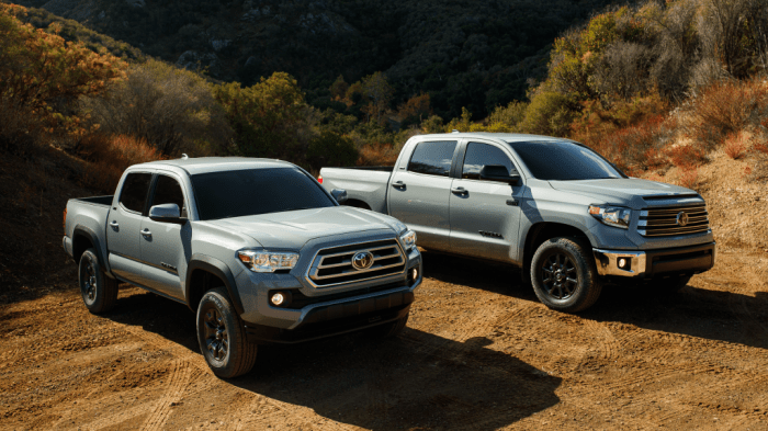 Tundra tacoma Toyota tundra vs tacoma
